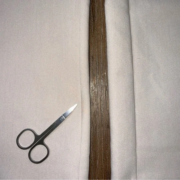 Abercrombie Sloane Tailored Pant 25 0 L Tall wide leg Trousers ivory old money - Picture 10 of 14